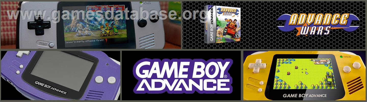 Advance Wars - Nintendo Game Boy Advance - Artwork - Marquee