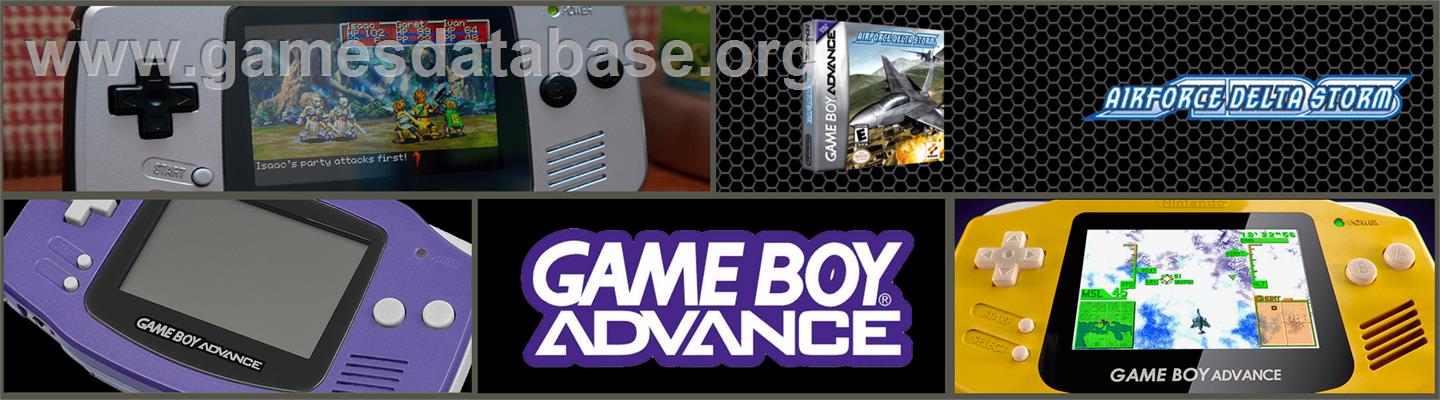 Air Force Delta Storm - Nintendo Game Boy Advance - Artwork - Marquee