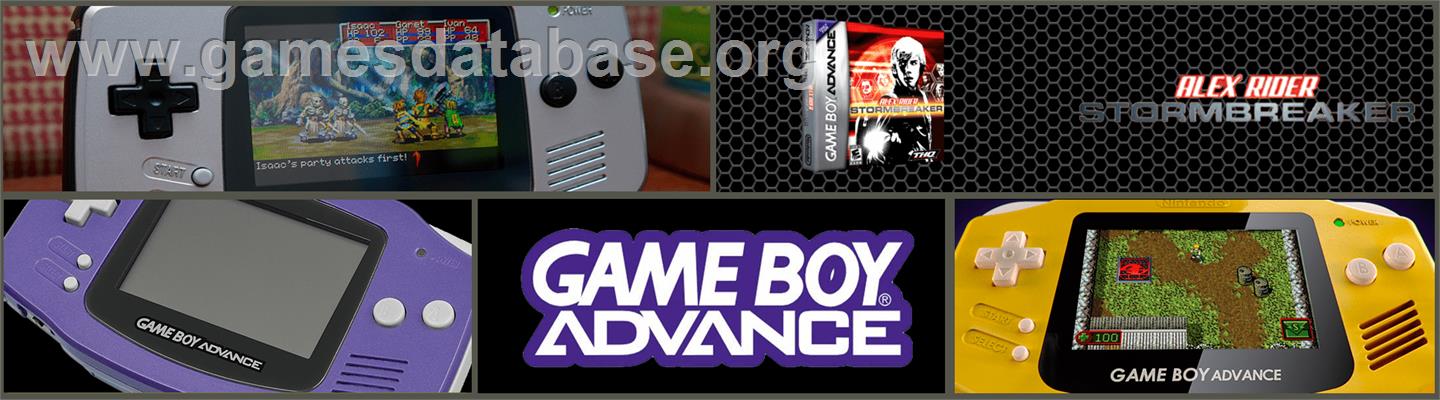 Alex Rider - Stormbreaker - Nintendo Game Boy Advance - Artwork - Marquee