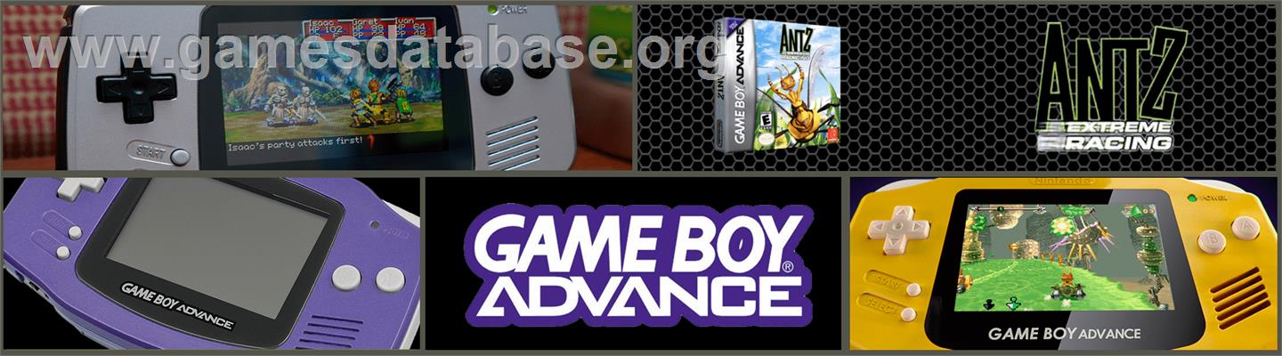 Antz Extreme Racing - Nintendo Game Boy Advance - Artwork - Marquee
