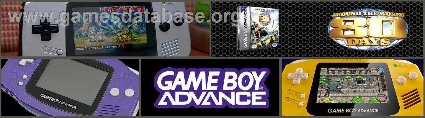 Around the World in 80 Days - Nintendo Game Boy Advance - Artwork - Marquee