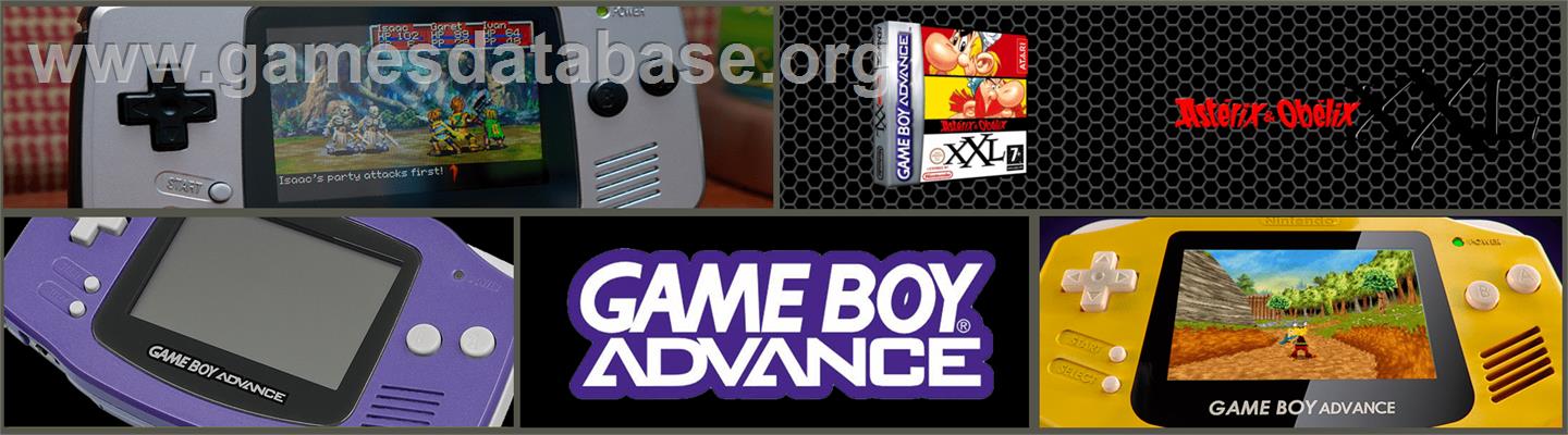 Astérix And Obélix Xxl - Nintendo Game Boy Advance - Artwork - Marquee