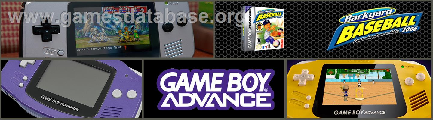 Backyard Basketball 2007 - Nintendo Game Boy Advance - Artwork - Marquee