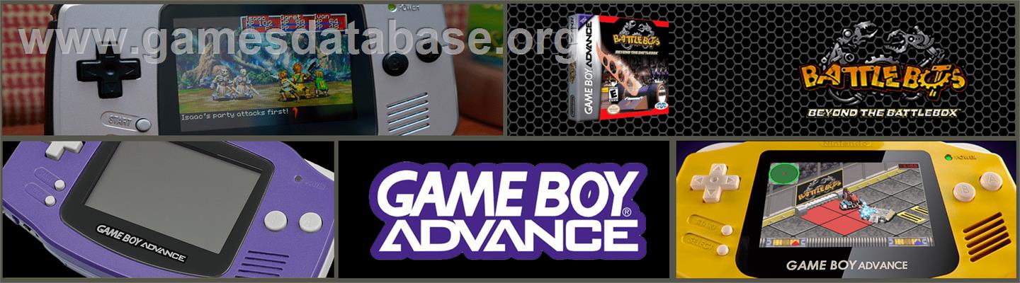 BattleBots - Beyond the BattleBox - Nintendo Game Boy Advance - Artwork - Marquee