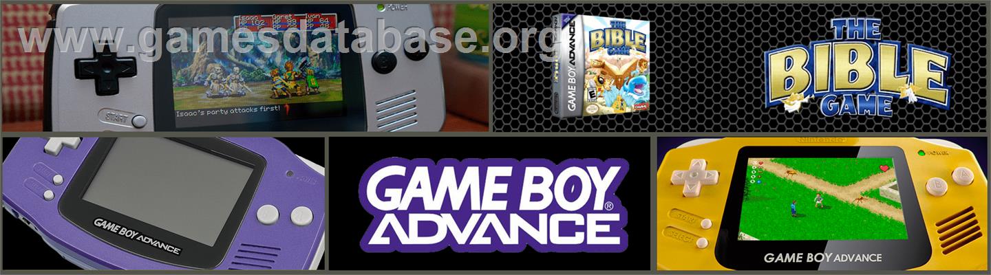 Bible Game, The - Nintendo Game Boy Advance - Artwork - Marquee