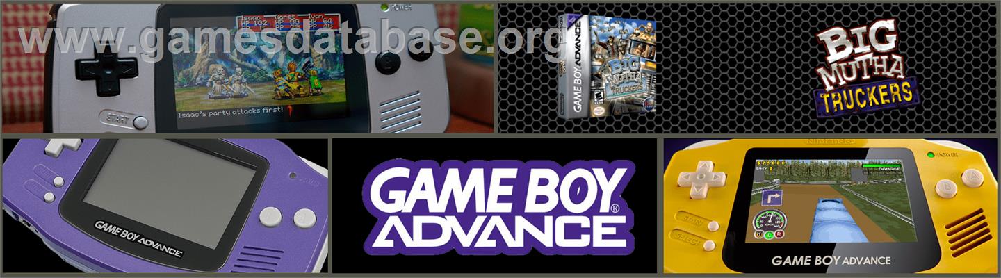 Big Mutha Truckers - Nintendo Game Boy Advance - Artwork - Marquee