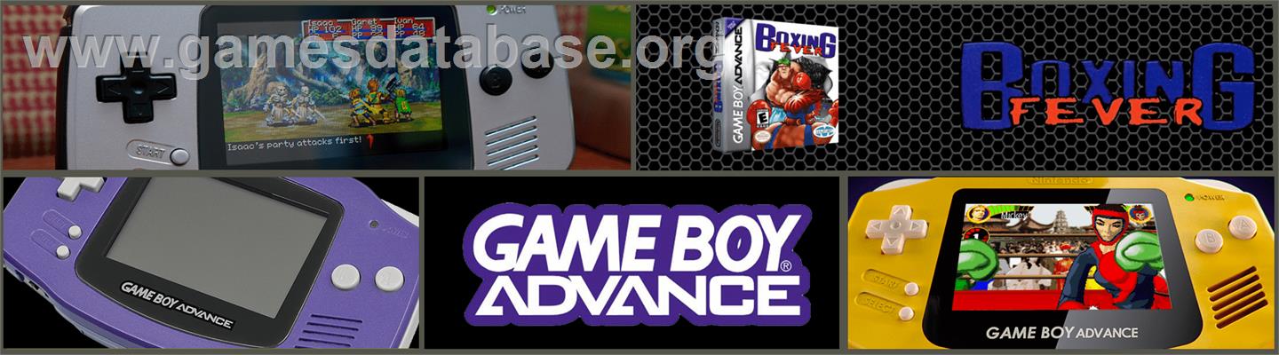 Boxing Fever - Nintendo Game Boy Advance - Artwork - Marquee