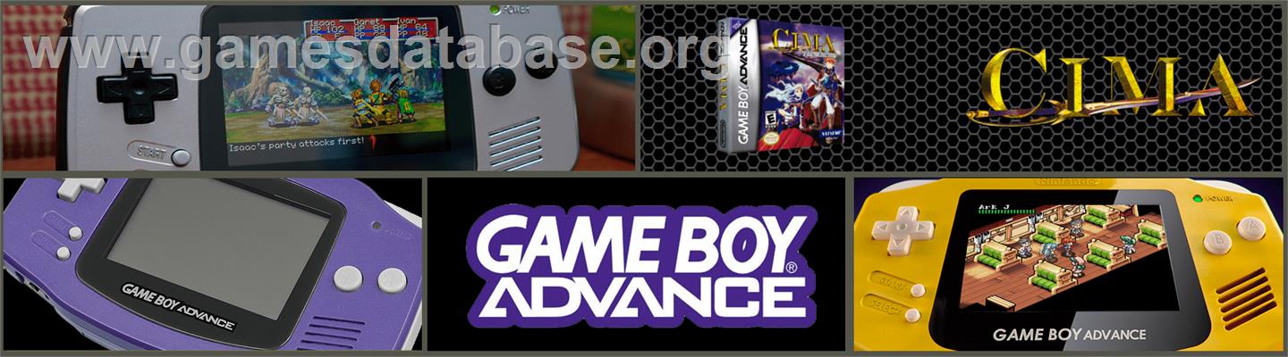 CIMA: The Enemy - Nintendo Game Boy Advance - Artwork - Marquee
