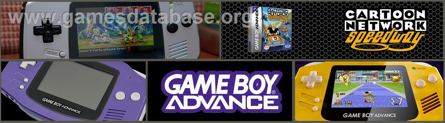 Cartoon Network Speedway - Nintendo Game Boy Advance - Artwork - Marquee