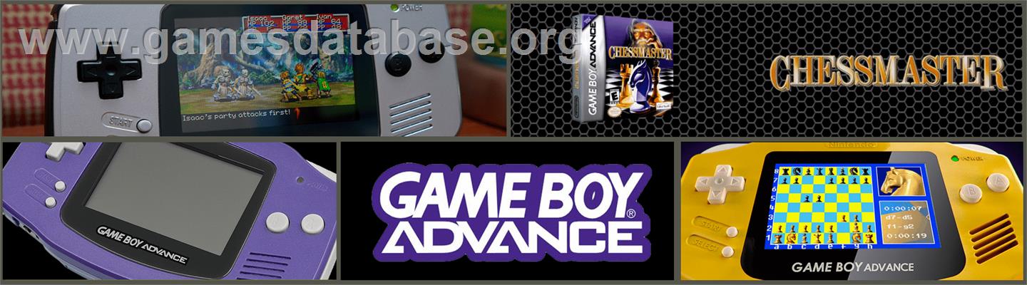 Chessmaster - Nintendo Game Boy Advance - Artwork - Marquee