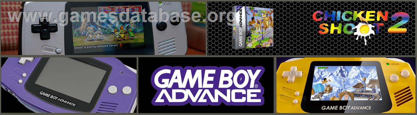 Chicken Shoot 2 - Nintendo Game Boy Advance - Artwork - Marquee