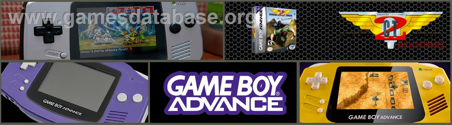Ct Special Forces - Back To Hell - Nintendo Game Boy Advance - Artwork - Marquee