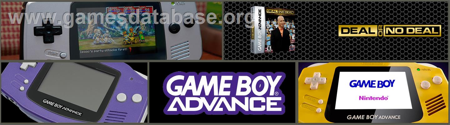 Deal Or No Deal - Nintendo Game Boy Advance - Artwork - Marquee