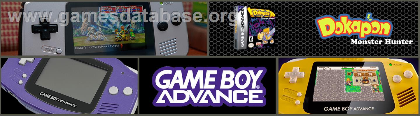 Dokapon - Nintendo Game Boy Advance - Artwork - Marquee