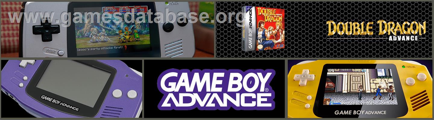 Double Dragon Advance - Nintendo Game Boy Advance - Artwork - Marquee