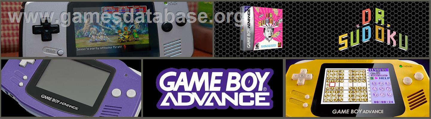Dr. Sudoku - Nintendo Game Boy Advance - Artwork - Marquee
