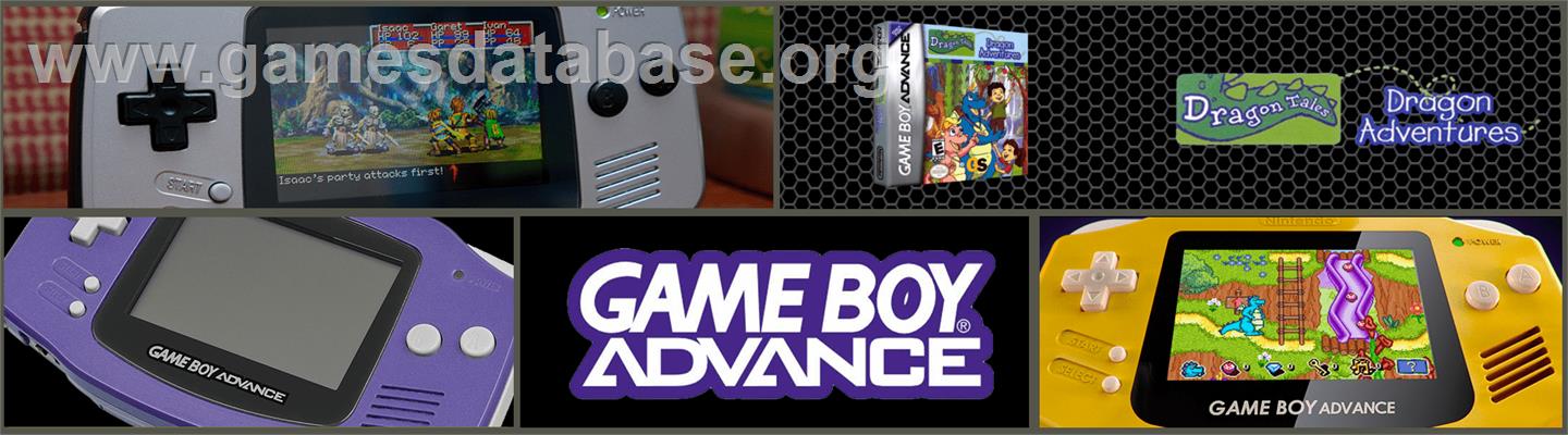 Dragon Tales - Dragon Adventures - Nintendo Game Boy Advance - Artwork - Marquee