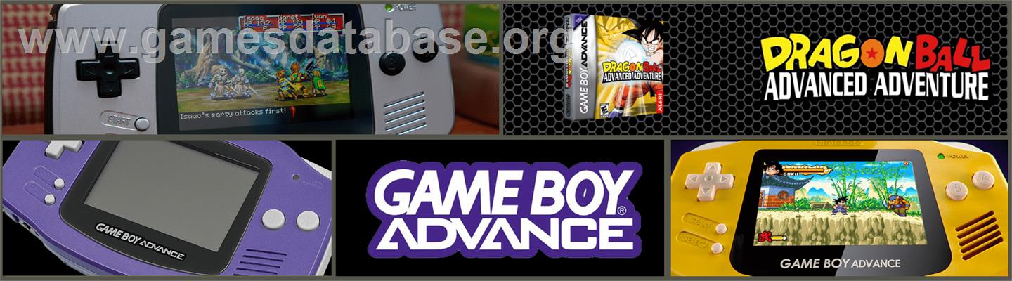 Dragonball: Advanced Adventure - Nintendo Game Boy Advance - Artwork - Marquee