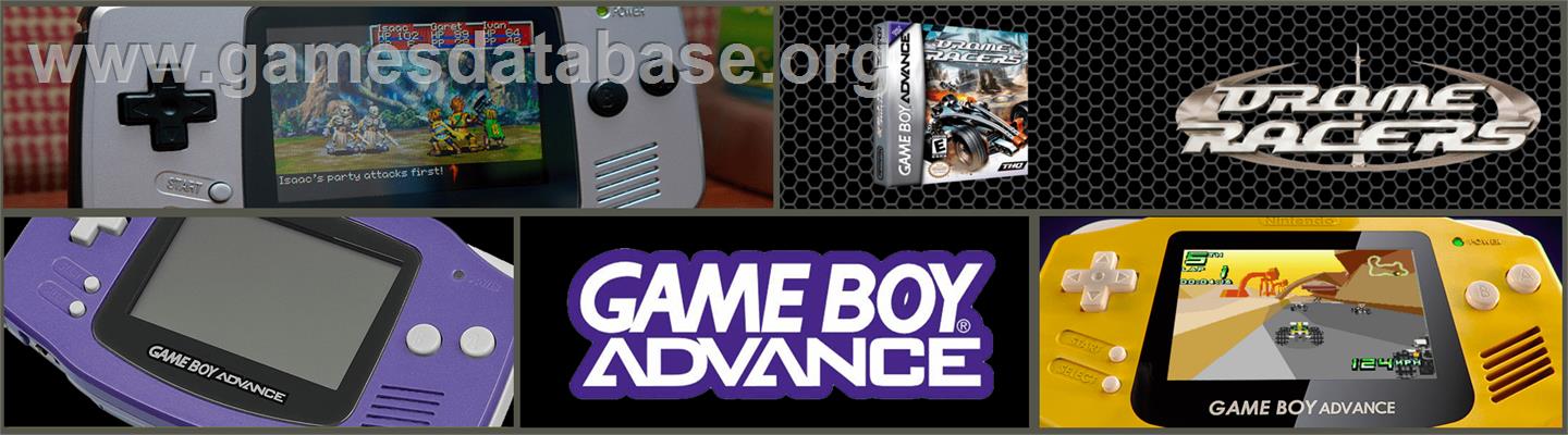 Drome Racers - Nintendo Game Boy Advance - Artwork - Marquee