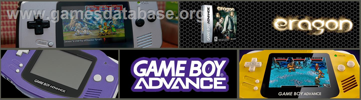 Eragon - Nintendo Game Boy Advance - Artwork - Marquee