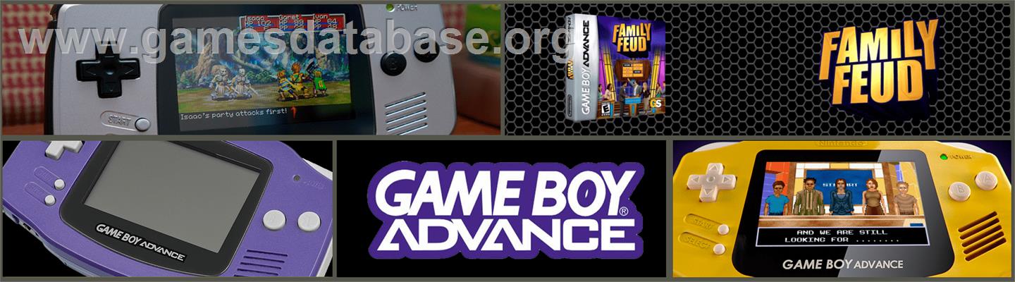 Family Feud - Nintendo Game Boy Advance - Artwork - Marquee