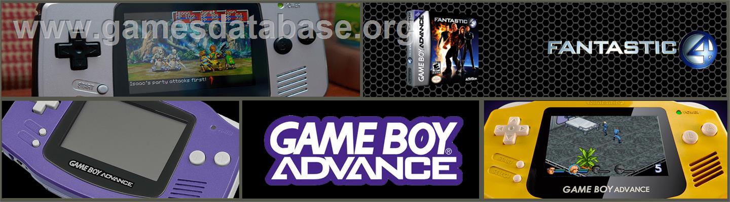 Fantastic 4 - Nintendo Game Boy Advance - Artwork - Marquee
