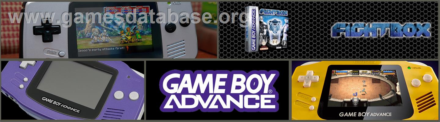 Fightbox - Nintendo Game Boy Advance - Artwork - Marquee