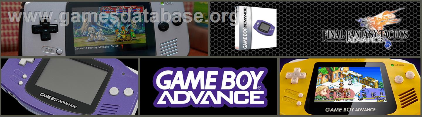 Final Fantasy Tactics Advance - Nintendo Game Boy Advance - Artwork - Marquee