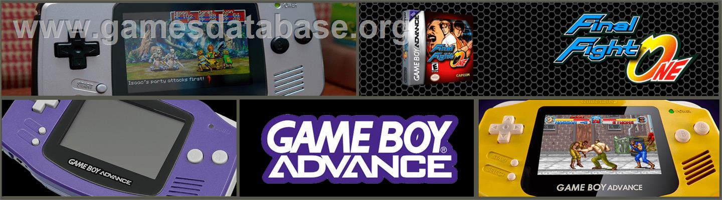 Final Fight - Nintendo Game Boy Advance - Artwork - Marquee
