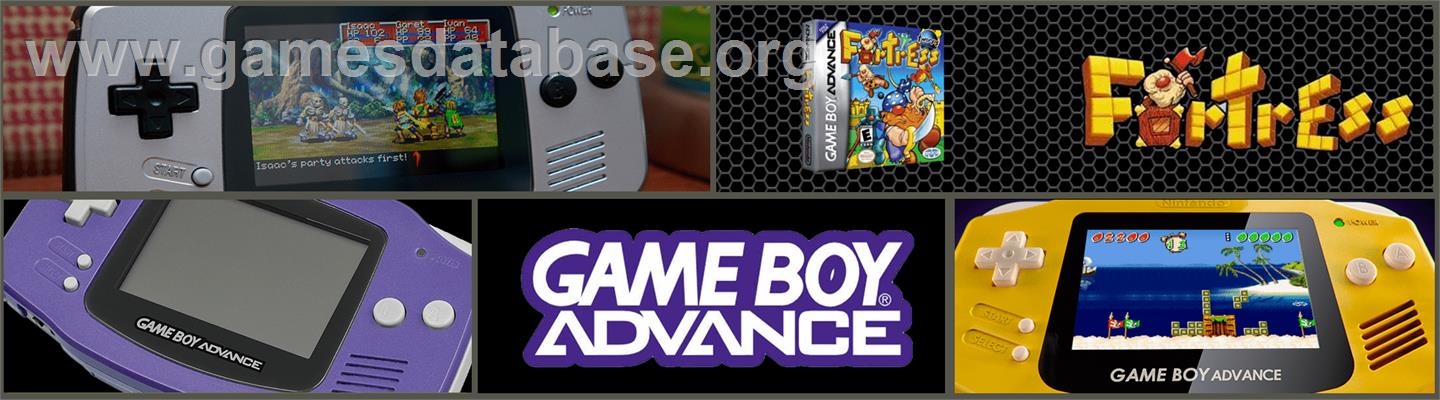 Fortress - Nintendo Game Boy Advance - Artwork - Marquee