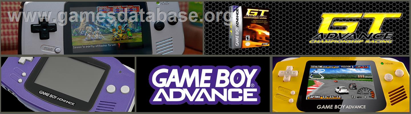 GT Advance Championship Racing - Nintendo Game Boy Advance - Artwork - Marquee