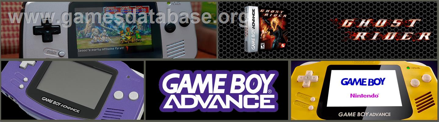 Ghost Rider - Nintendo Game Boy Advance - Artwork - Marquee