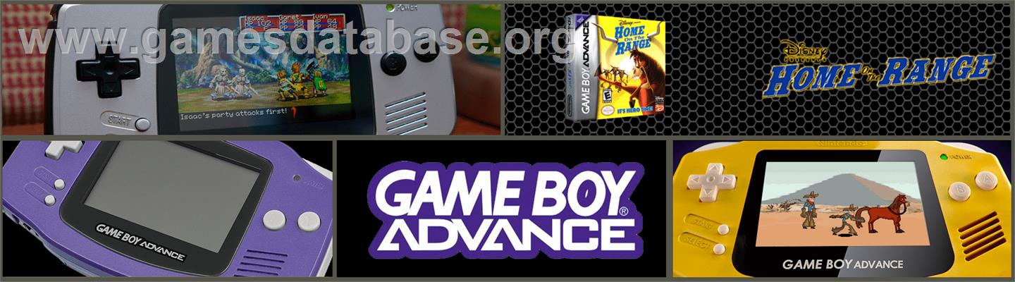Home On The Range - Nintendo Game Boy Advance - Artwork - Marquee