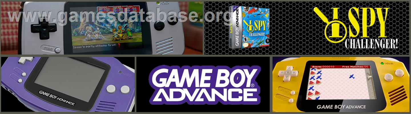I Spy Challenger! - Nintendo Game Boy Advance - Artwork - Marquee
