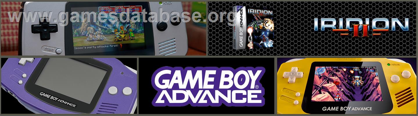 Iridion 2 - Nintendo Game Boy Advance - Artwork - Marquee
