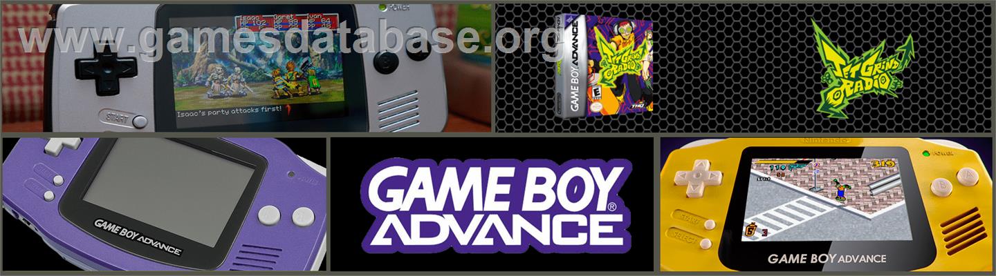 Jet Grind Radio - Nintendo Game Boy Advance - Artwork - Marquee