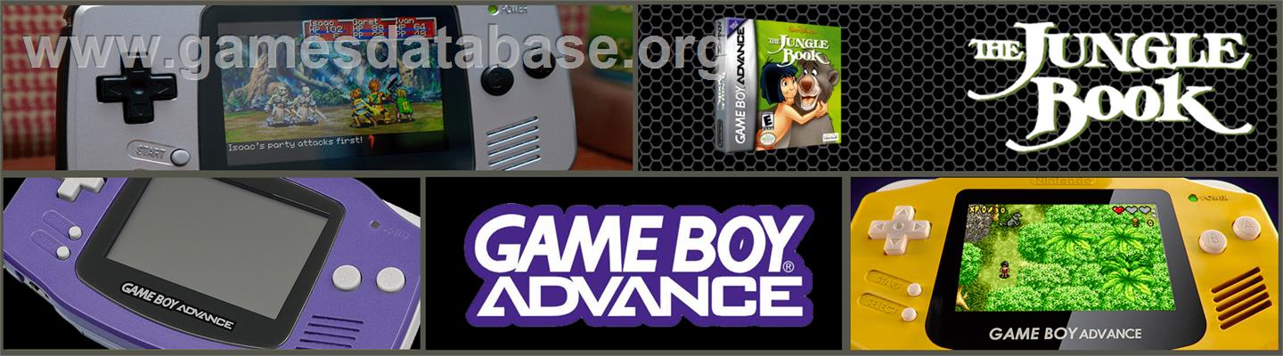 Jungle Book 2 ,The - Nintendo Game Boy Advance - Artwork - Marquee