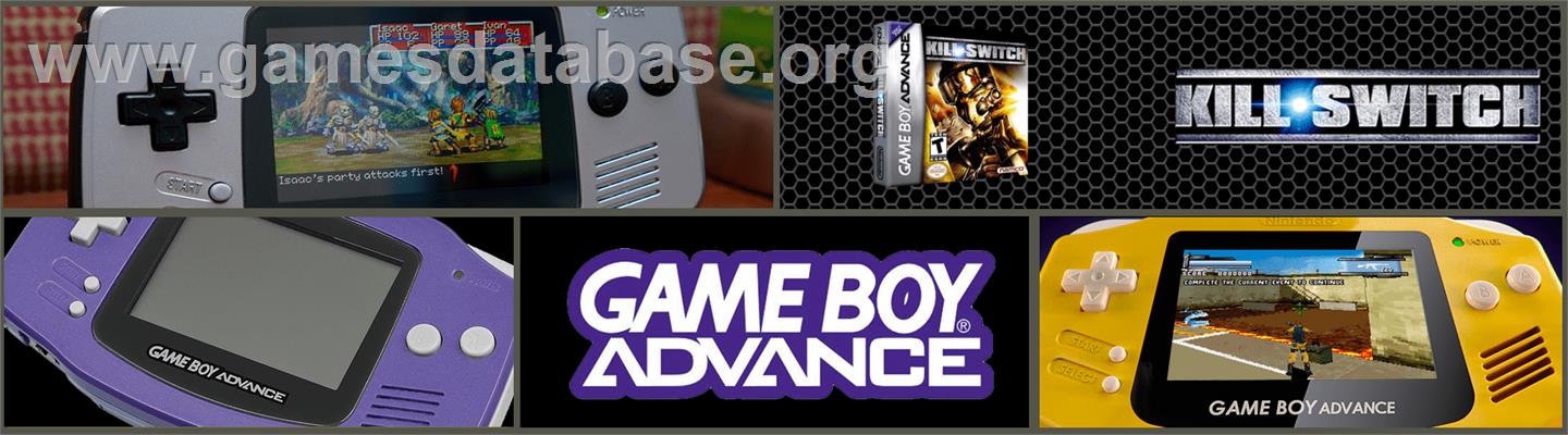 Kill.switch - Nintendo Game Boy Advance - Artwork - Marquee
