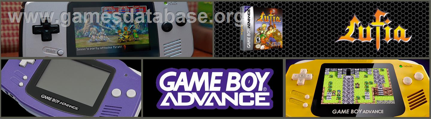 Lufia: The Ruins of Lore - Nintendo Game Boy Advance - Artwork - Marquee