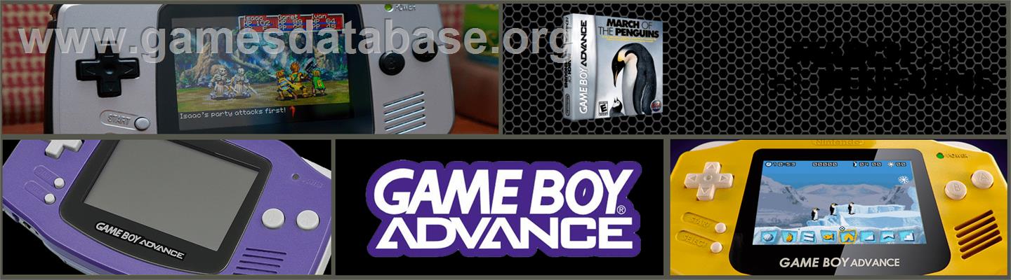 March Of The Penguins - Nintendo Game Boy Advance - Artwork - Marquee