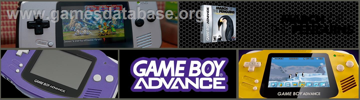 March of the Penguins - Nintendo Game Boy Advance - Artwork - Marquee