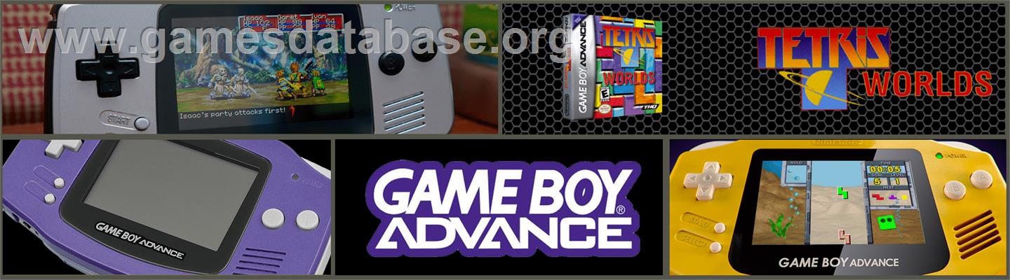 Out of This World - Nintendo Game Boy Advance - Artwork - Marquee