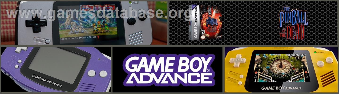 Pinball of the Dead - Nintendo Game Boy Advance - Artwork - Marquee