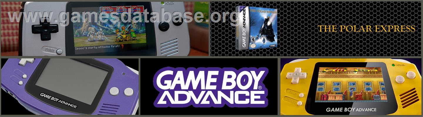 Polar Express, The - Nintendo Game Boy Advance - Artwork - Marquee