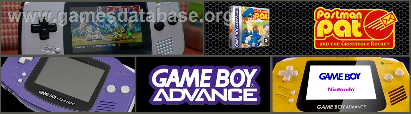 Postman Pat and the Greendale Rocket - Nintendo Game Boy Advance - Artwork - Marquee