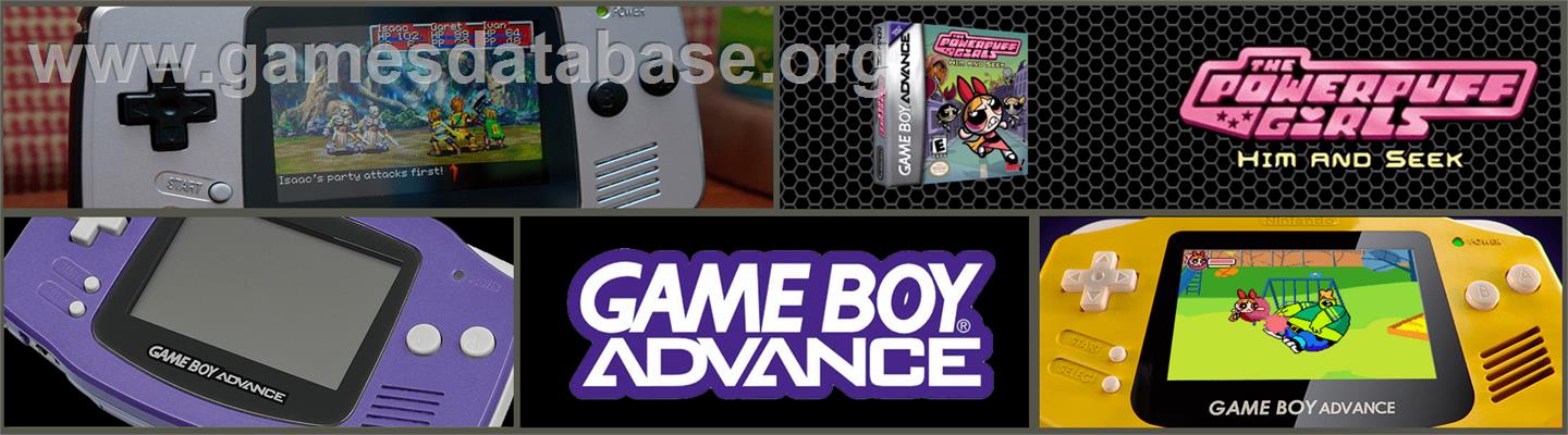 Powerpuff Girls: Him and Seek - Nintendo Game Boy Advance - Artwork - Marquee