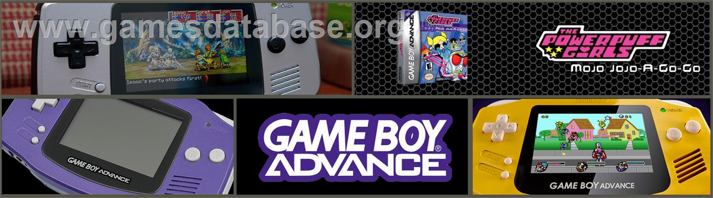 Powerpuff Girls: Mojo Jojo A-Go-Go - Nintendo Game Boy Advance - Artwork - Marquee