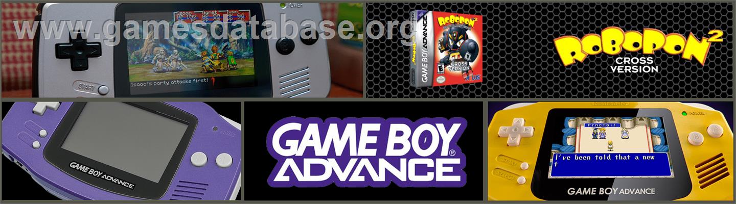 Robopon 2 - Cross Version - Nintendo Game Boy Advance - Artwork - Marquee