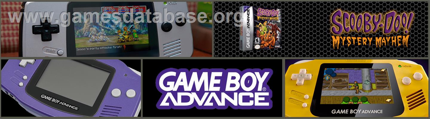 Scooby-doo! - Mystery Mayhem - Nintendo Game Boy Advance - Artwork - Marquee