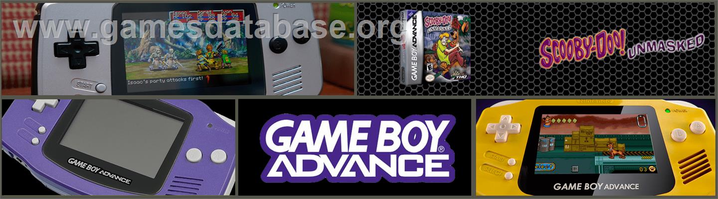 Scooby-doo! - Unmasked - Nintendo Game Boy Advance - Artwork - Marquee
